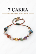 7 Çakra Makrome Bileklik