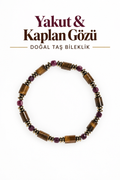 Yakut & Kaplan Gözü Bileklik