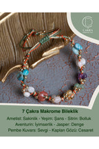 7 Çakra Makrome Bileklik — görsel 1