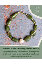 Zebercet & İnci & Gümüş Aparatlı Bileklik — görsel 1
