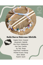 Balık Burcu Makrome Bileklik — görsel 1