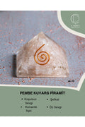 Pembe Kuvars Piramit — görsel 1