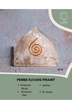 Pembe Kuvars Piramit — görsel 1