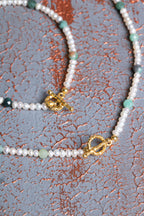 Zümrüt & İnci & Gümüş Aparatlı Set — görsel 4