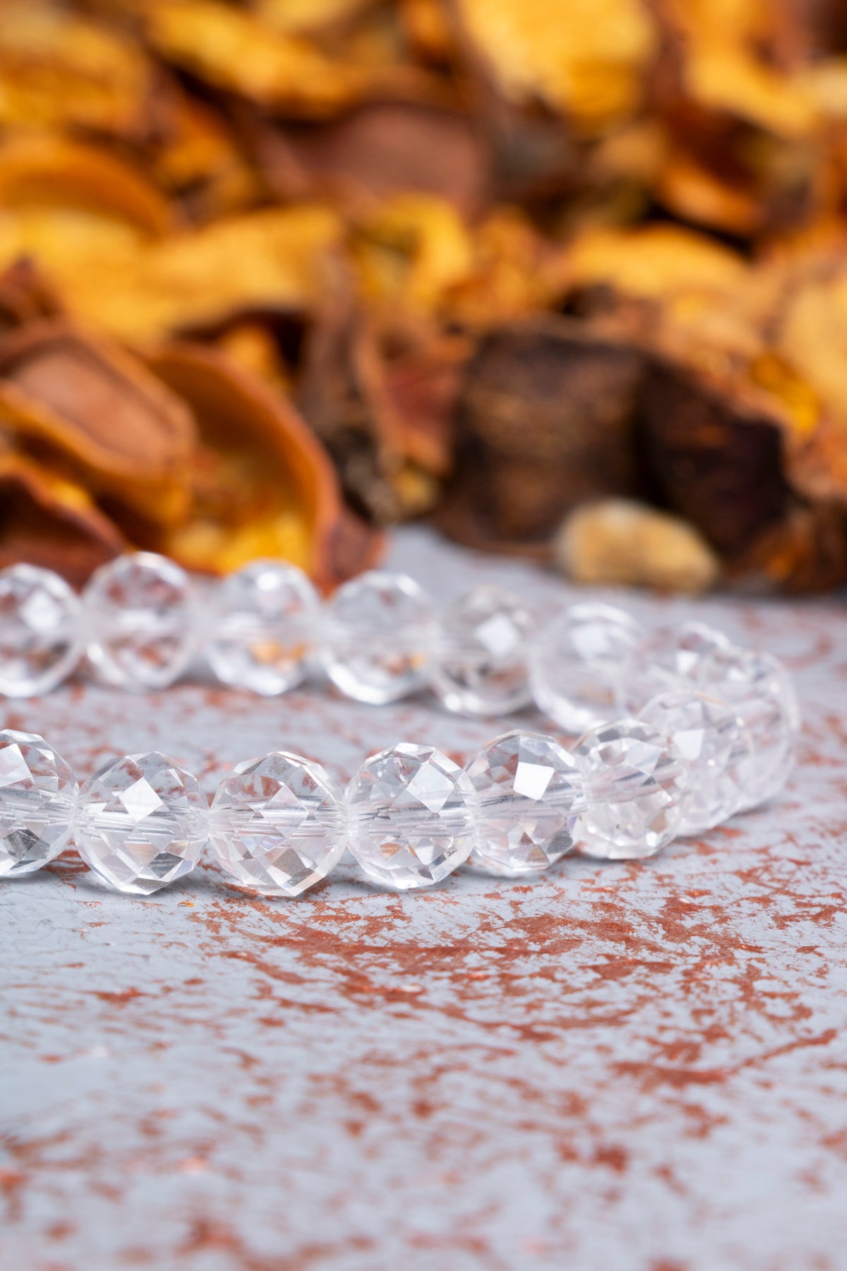Fasetli Kristal Kuvars Bileklik — görsel 5