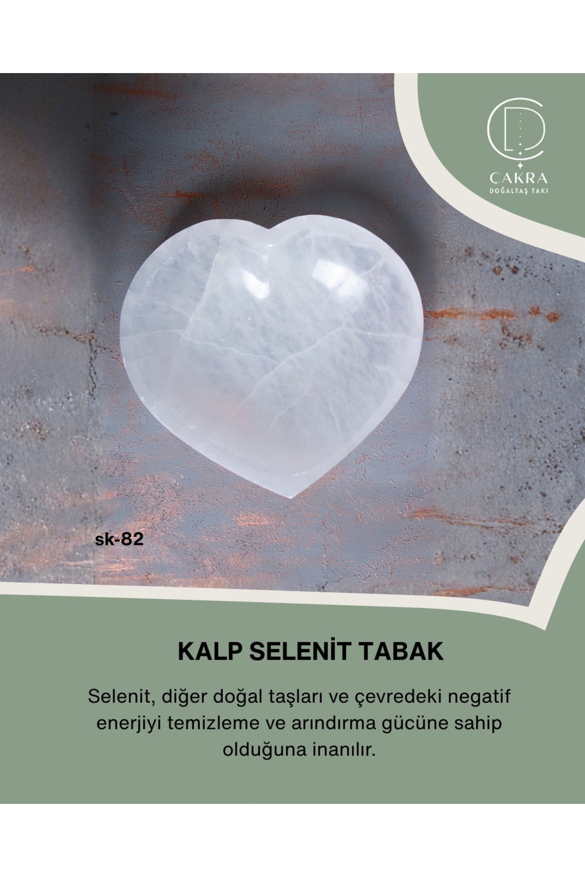 Kalp Selenit Tabak no.6 — görsel 1