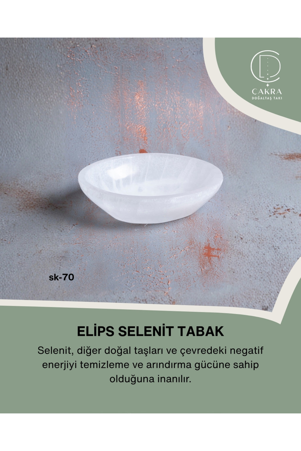 Selenit Elips Tabak no.6 — görsel 1