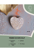 Pembe Kuvars Kalp — görsel 1