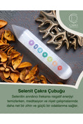 Selenit Çakra Çubuğu — görsel 1