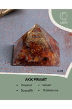 Sertifikalı Akik Piramit — görsel 1