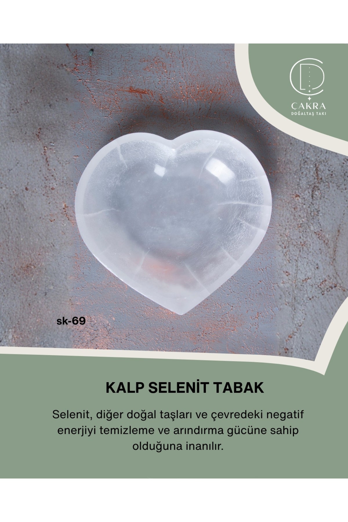 Kalp Selenit Tabak no.5 — görsel 1