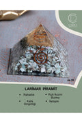 Sertifikalı Larimar Piramit — görsel 1