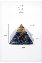 Lapis Lazuli Piramit Obje — görsel 6