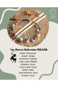 Yay Burcu Makrome Bileklik — görsel 1