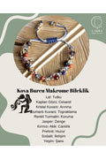 Kova Burcu Makrome Bileklik — görsel 1