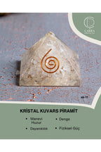 Sertifikalı Kristal Kuvars Piramit — görsel 1