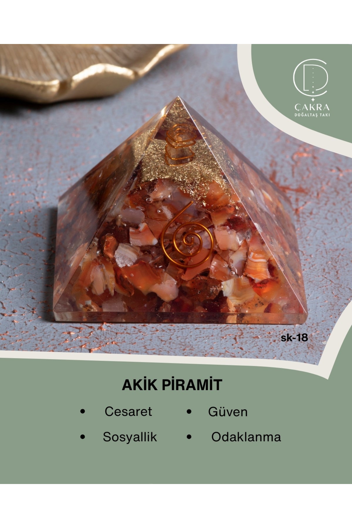 Akik Piramit — görsel 1