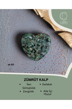 Zümrüt Kalp Obje — görsel 1