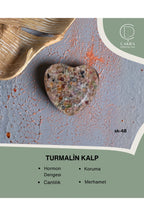 Sertifikalı Turmalin Kalp Obje — görsel 1