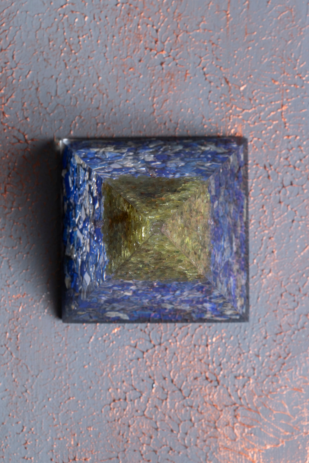 Lapis Lazuli & Zebercet Ağaçlı Piramit — görsel 5