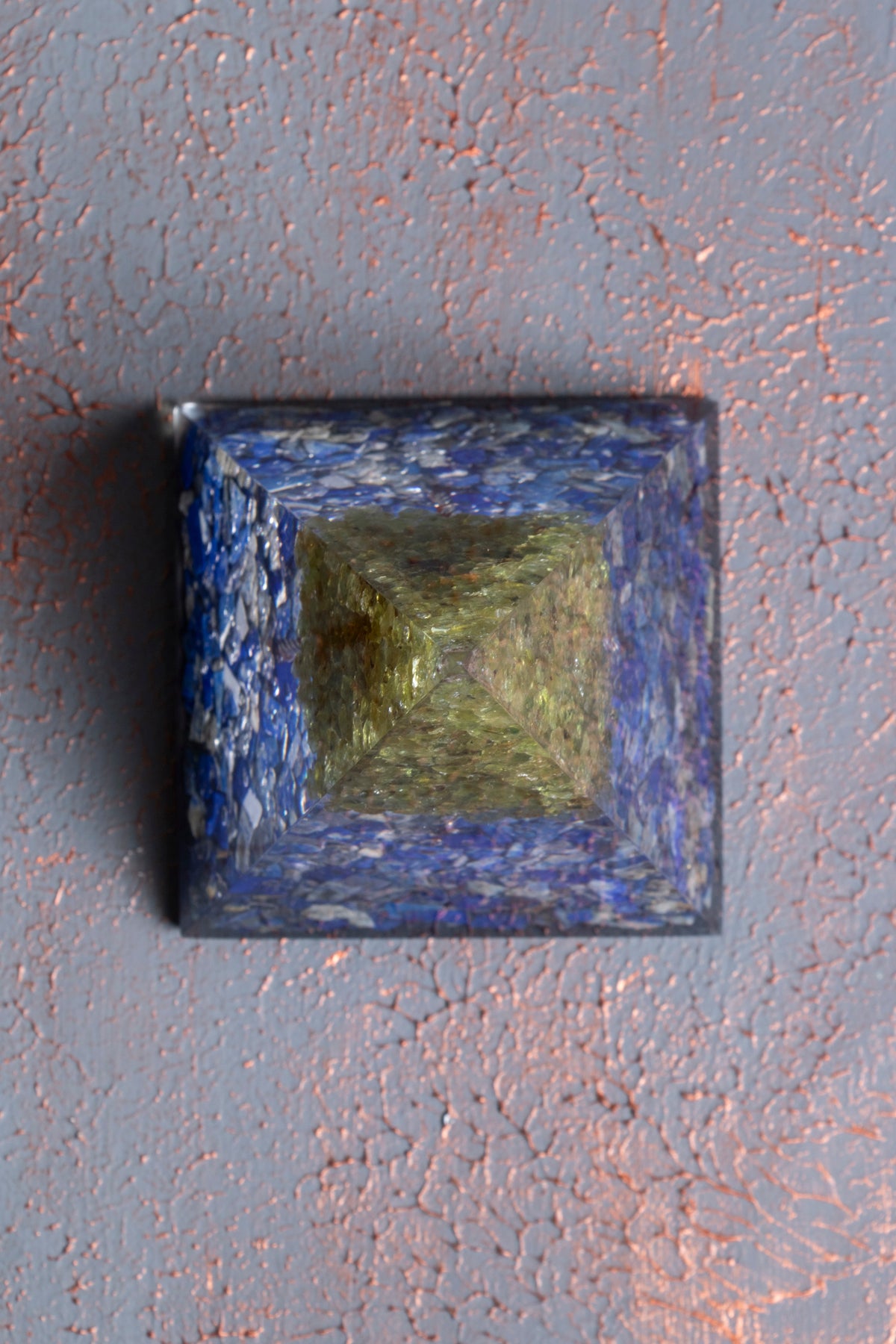 Lapis Lazuli & Zebercet Ağaçlı Piramit — görsel 5