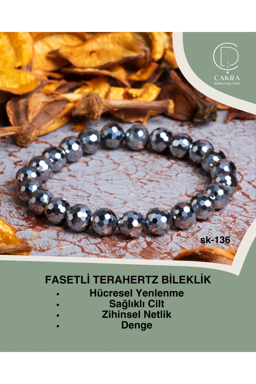 Fasetli Terahertz Bileklik — görsel 1