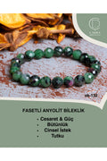 Fasetli Anyolit Bileklik — görsel 1