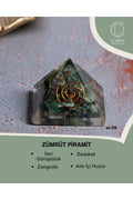 Sertifikalı Zümrüt Piramit — görsel 1