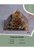 Sertifikalı Turmalin Piramit — görsel 1