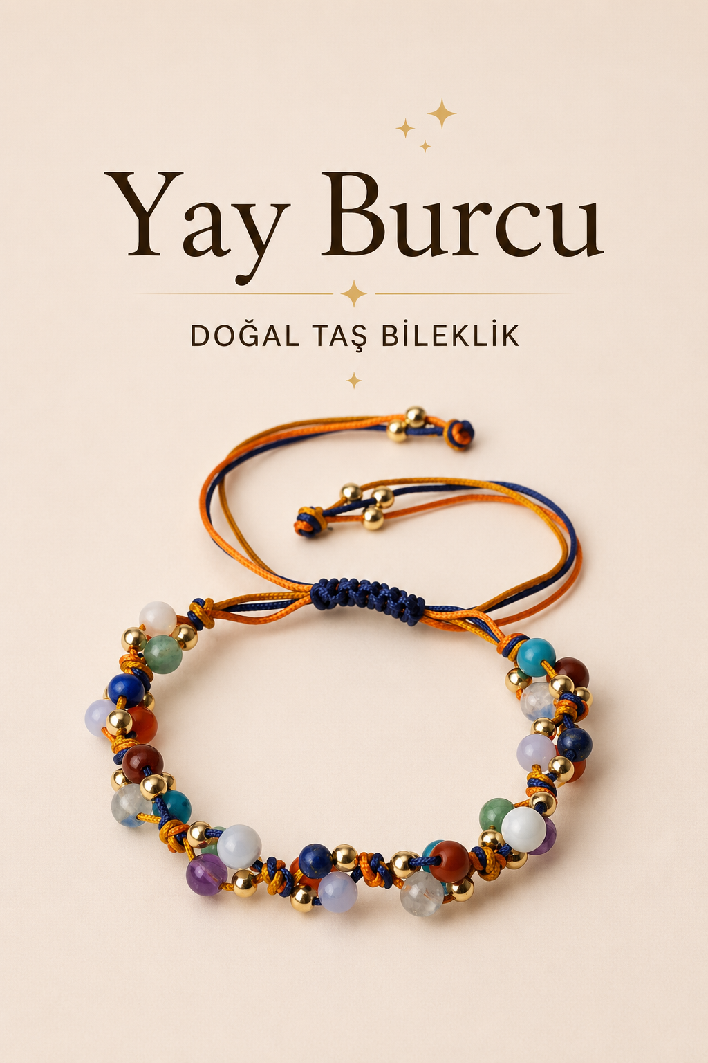 Yay Burcu Makrome Bileklik