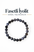 Fasetli İyolit Bileklik