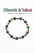 Zümrüt & Yakut Bileklik