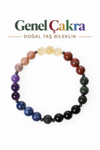 Genel Çakra & Zirkon Aparatlı Bileklik