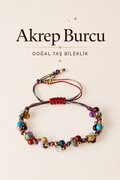 Akrep Burcu Makrome Bileklik