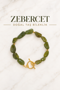 Zebercet & Gümüş Aparatlı Bileklik