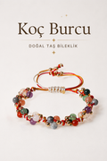 Koç Burcu Makrome Bileklik