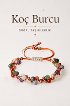Koç Burcu Makrome Bileklik