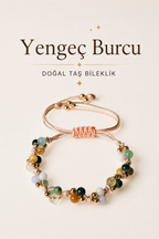 Yengeç Burcu Makrome Bileklik