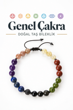 Genel Çakra & Zirkon Aparatlı Bileklik
